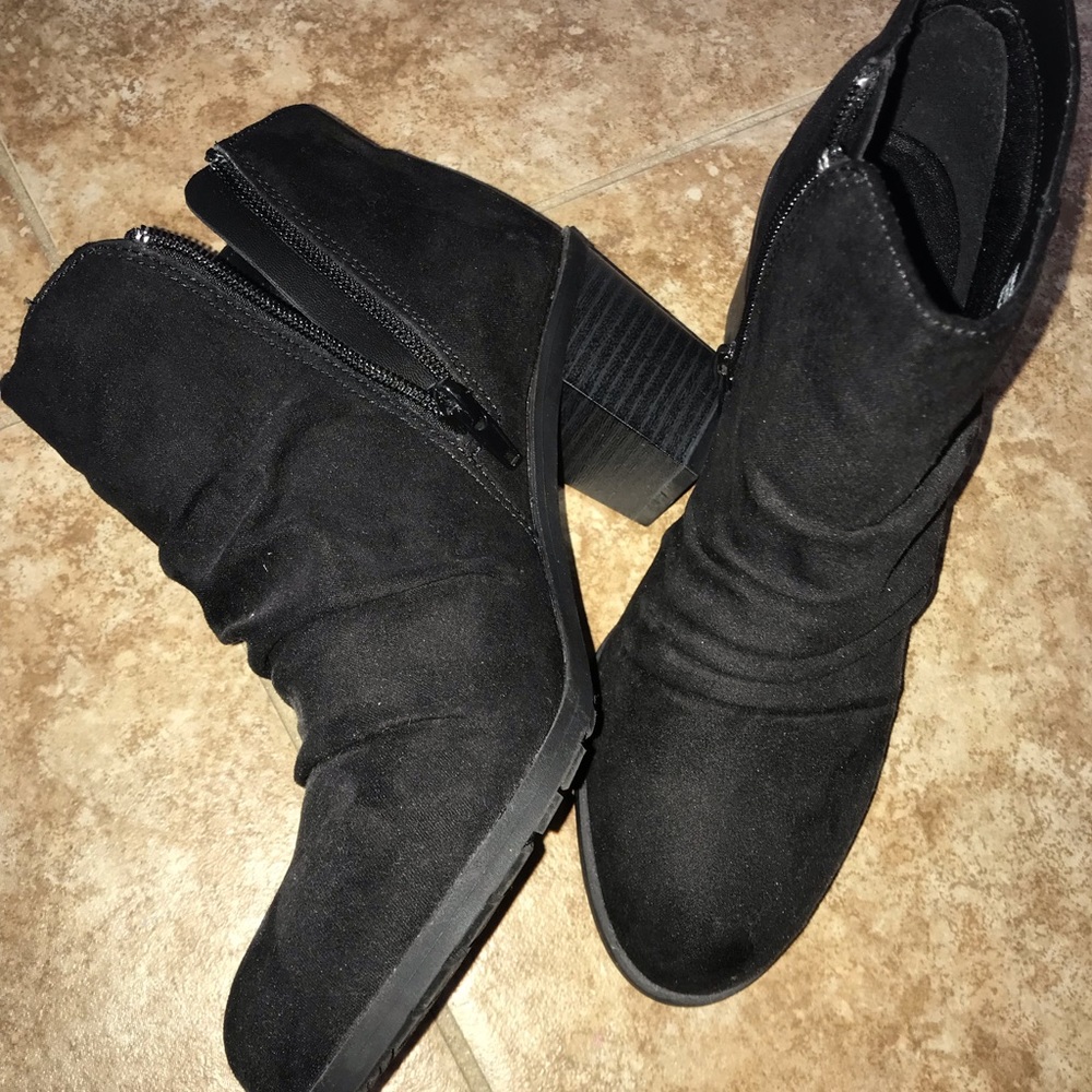 Black booties